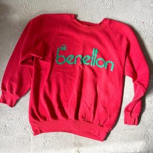 vintage bootleg Benetton sweatshirt